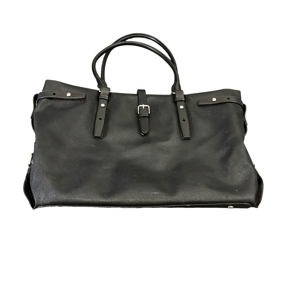 Tumi Tote Bag Womens Large Black Saffiano Leather Sinclair Nina 73107D2 Business